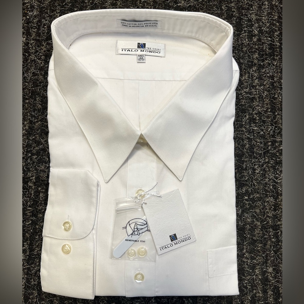ITALO MONDO Tall22 36/37 dress Shirt